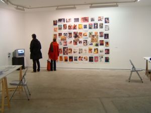 Presentation of the project *Xeros* at Galerie Public, Paris, February 2003.