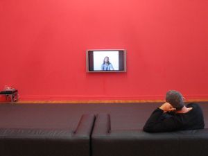 View of the exhibition of Session 16 at Magasin-CNAC, September 2007.