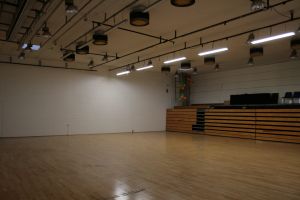 View of the auditorium of the Magasin-CNAC, chosen by Session 21 as the venue for their exhibition.