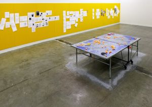 View of the exhibition *from 199C to 199D, Liam Gillick*, Magasin-CNAC, 6 June – 7 September 2014. Photography: Blaise Adilon