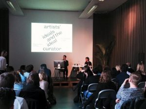 Symposium “Artists’ Ideals and the Ideal Curator” organized at the Witte de With, Rotterdam, 12 February 2016.